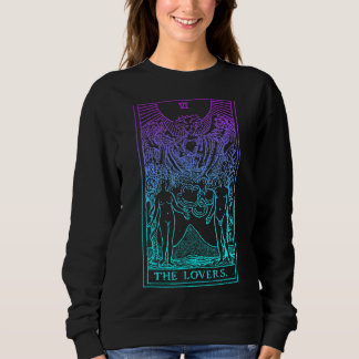 The  Pastel Goth Tarot Card In Colours Tarot Sweatshirt