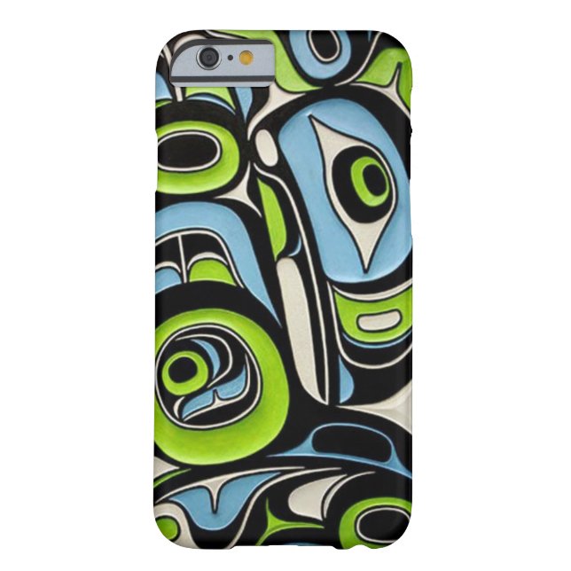 The Pastel Native, or Lily Pulitzer meets Haida Case-Mate iPhone Case (Back)