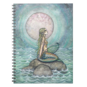 The Pastel Sea Fantasy Art Mermaid Notebook