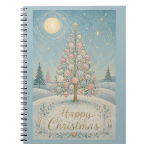 The Pastel Solstice Tree Notebook