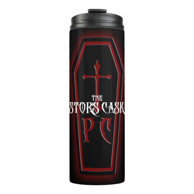 The Pastor's Casket Thermal Tumbler (Front)