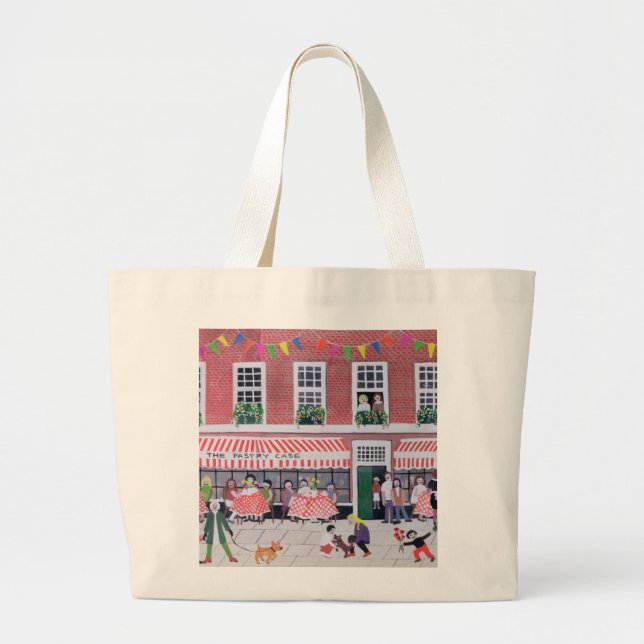 The Pastry Case 1994 Large Tote Bag (Front)