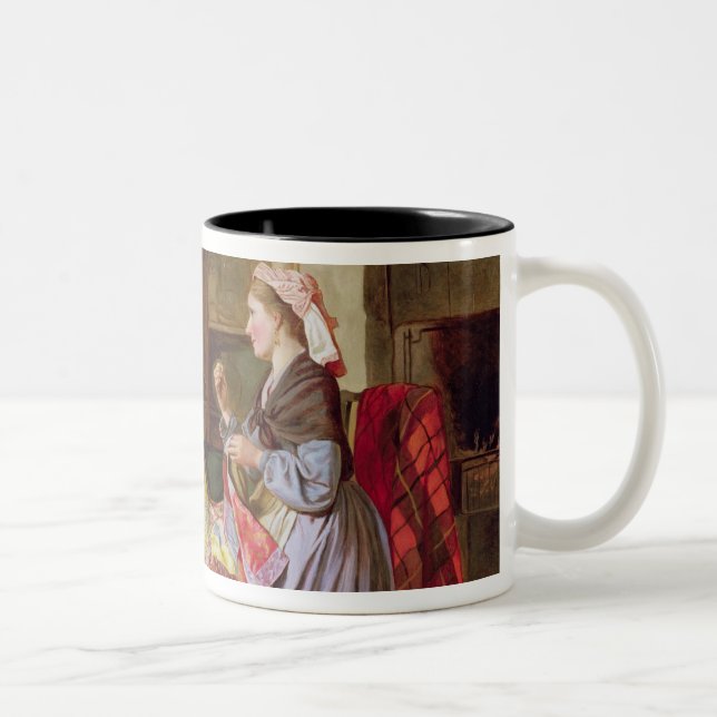The Patchwork Quilt Two-Tone Coffee Mug (Right)