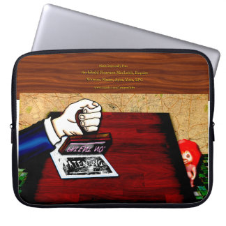 The Patent Troll (Personalised) Laptop Sleeve