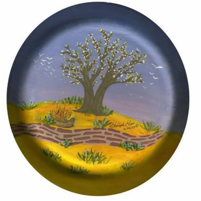 The Path and Journey Standing Photo Sculpture (Front)