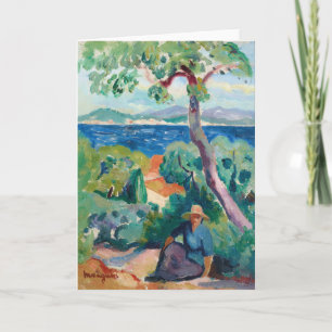 The Path Behind Oustalet   Henri Manguin Card
