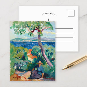 The Path Behind Oustalet   Henri Manguin Postcard