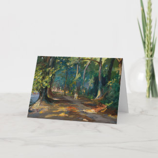 The Path by the River | Sir John Lavery Card