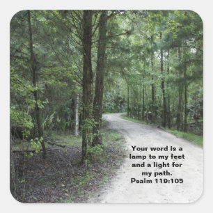 The Path Square Sticker