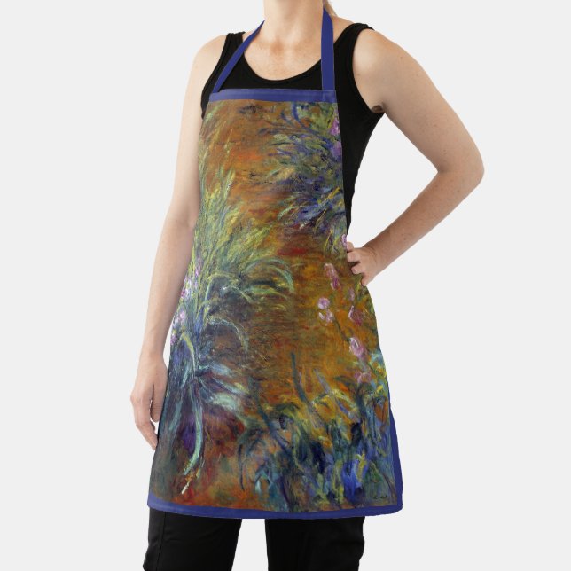 The Path Through the Irises by Claude Monet Apron (Insitu)