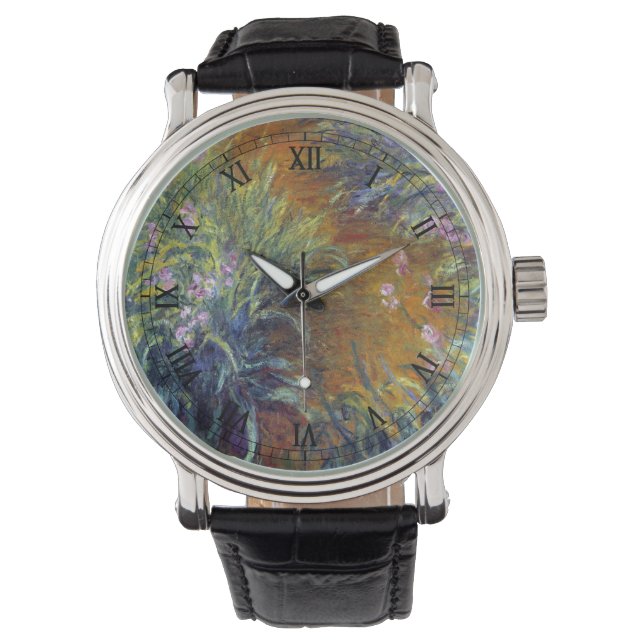 The Path Through the Irises by Claude Monet Watch (Front)
