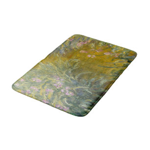 The Path through the Irises - Claude Monet Bath Mat
