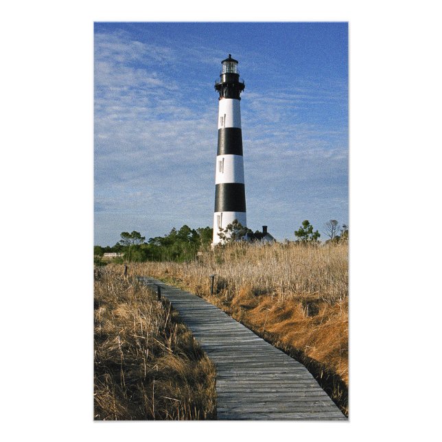 The Path to Bodie Island Lighthouse Photo Print (Front)