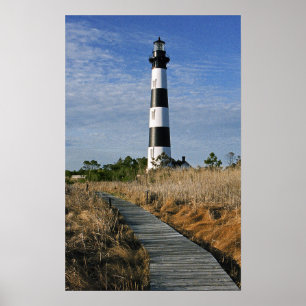 The Path to Bodie Island Lighthouse Poster