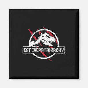 The Patriarchy Dinosaur Feminist Humour Saying Magnet