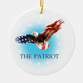 The Patriot Ceramic Tree Decoration