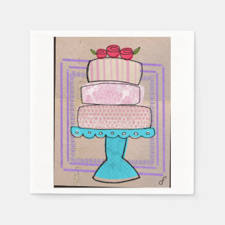 The Patterened Pastel Tower Napkin