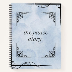 the pause diary notebook