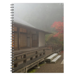 The pavilion at the Portland Japanese Garden Notebook