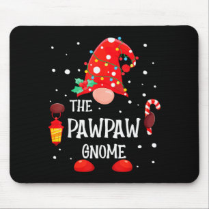 The Pawpaw Gnome Matching Family Christmas Gnome P Mouse Mat
