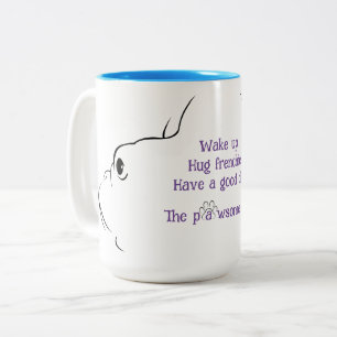 The Pawsome Life French Bulldog Silhouette Mug