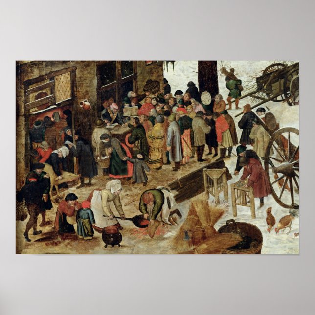 The Payment of the Tithe Poster (Front)