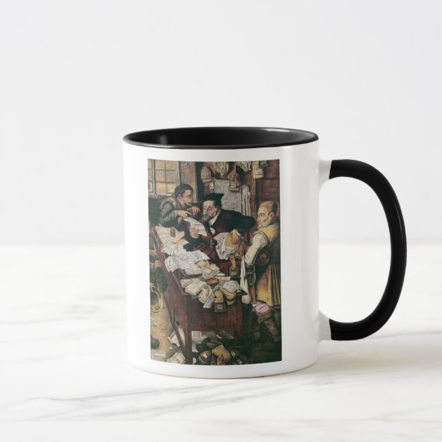 The Payment of the Yearly Dues Mug (Right)