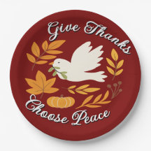 The Peace Collection Paper Plate