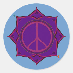 The Peace Flower Sticker