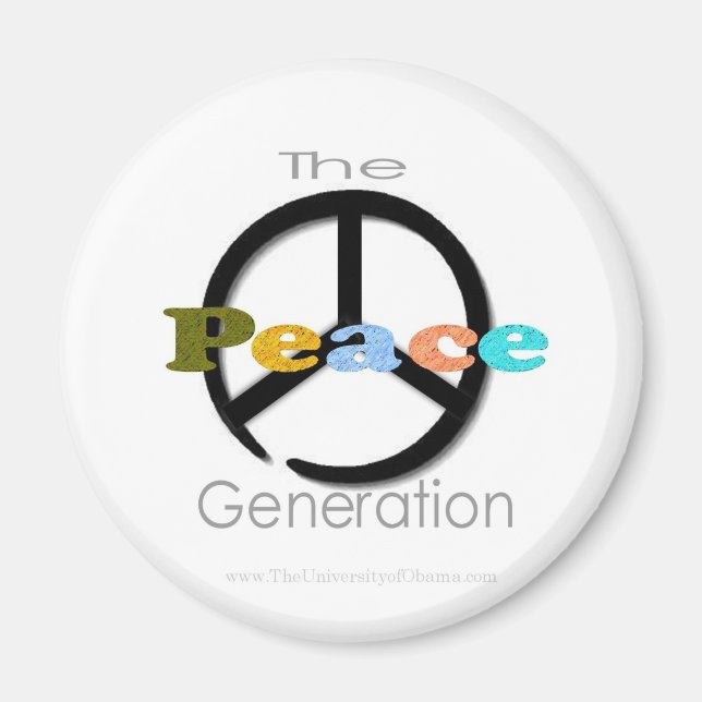The Peace Generation Magnet (Front)