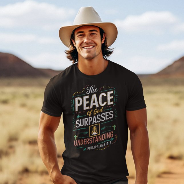 The peace of God surpasses understanding. T-Shirt (Creator Uploaded)