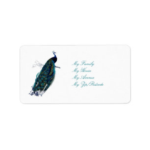 The Peacock Collection Label