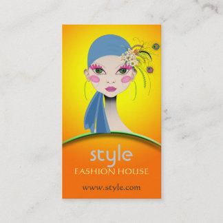 The Peacock Girl, Business Card