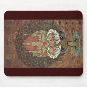 The Peacock King, Sanskrit: Mayuraraja Mouse Mat