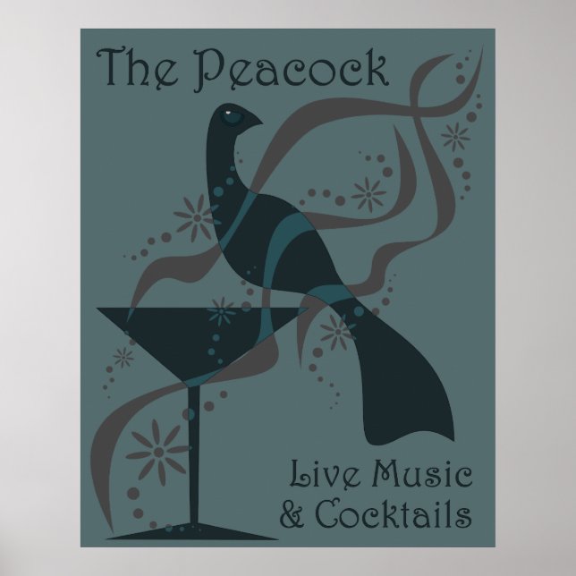 The Peacock Poster (Front)