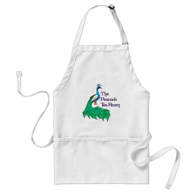 The Peacock Tea Room Apron (Front)