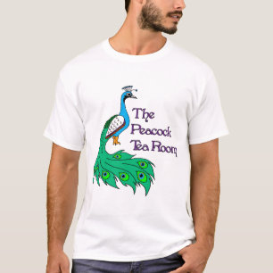 The Peacock Tea Room Men's Logo T shirt