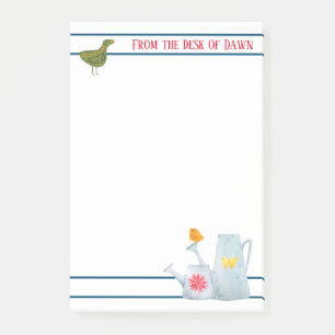 The Peacock, The Duck And The Chick Post-it Notes