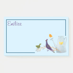 The Peacock, The Duck And The Chick Post-it Notes