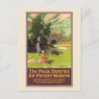The peak district for picture makers Vintage Poste