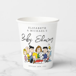 The Peanuts Gang Baby Shower Paper Cups