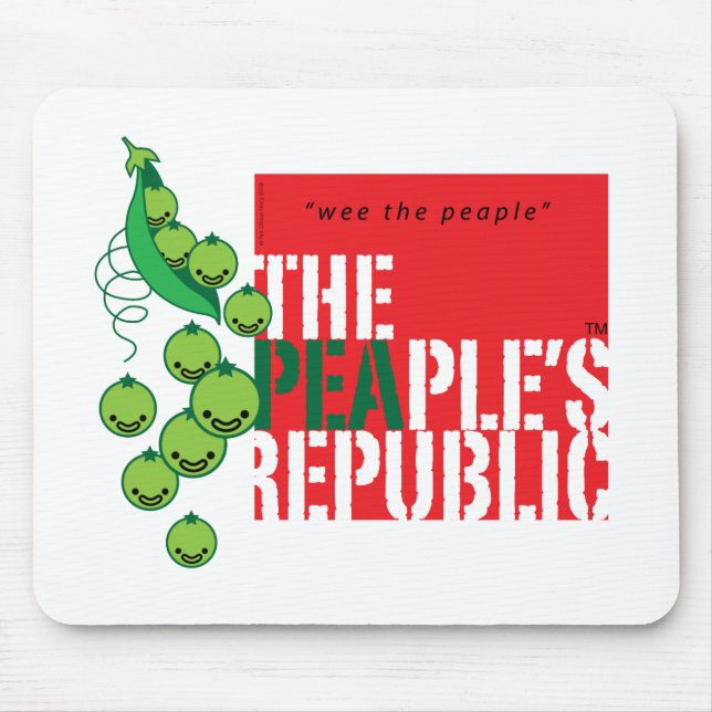 The Peaple's Republic™ Mouse Mat (Front)