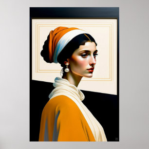 The Pearl Earring - Canvas Art Print