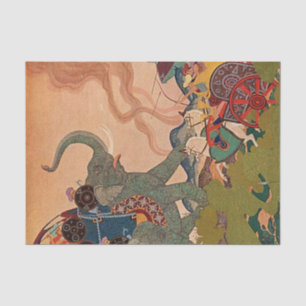 “The Pearl Warrior” by Edmund Dulac Tissue Paper