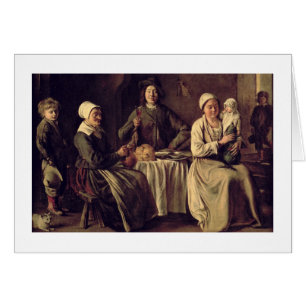 The Peasant Family, 1642 (oil on canvas)