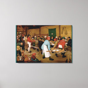 The Peasant Wedding by Pieter Bruegel the Elder Canvas Print