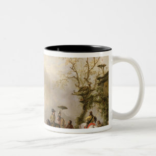 The Peasant Wedding Two-Tone Coffee Mug