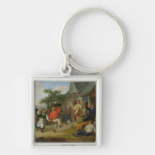 The Peasants' Dance, 1678 Key Ring