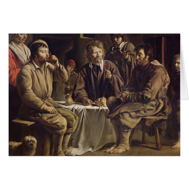 The Peasant's Meal, 1642 (Front Horizontal)