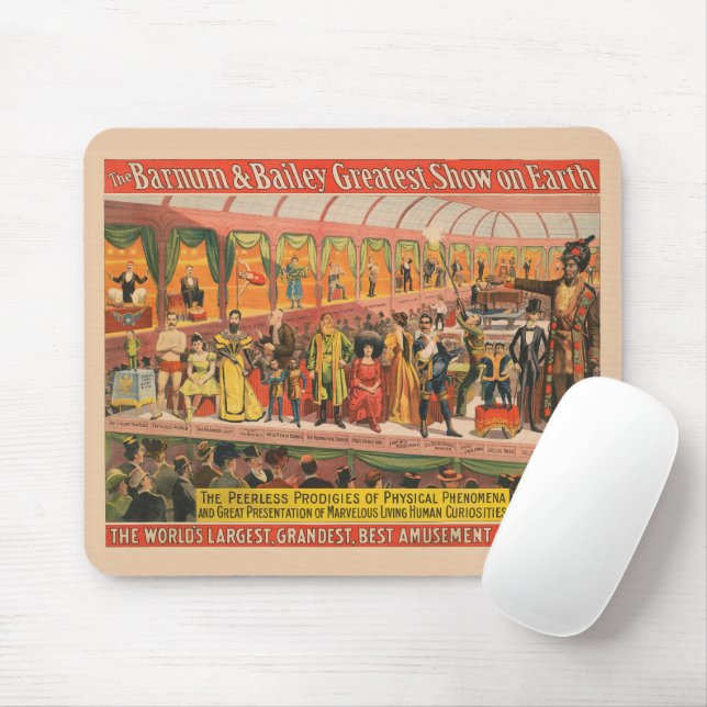 The Peerless Prodigies Of Physical Phenomena Mouse Mat (With Mouse)